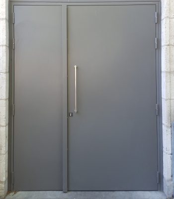 porte métallique