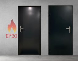 porte métallique coupe feu