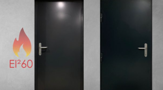 porte métallique coupe feu